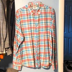 Old Navy Plaid Button-Up Shirt